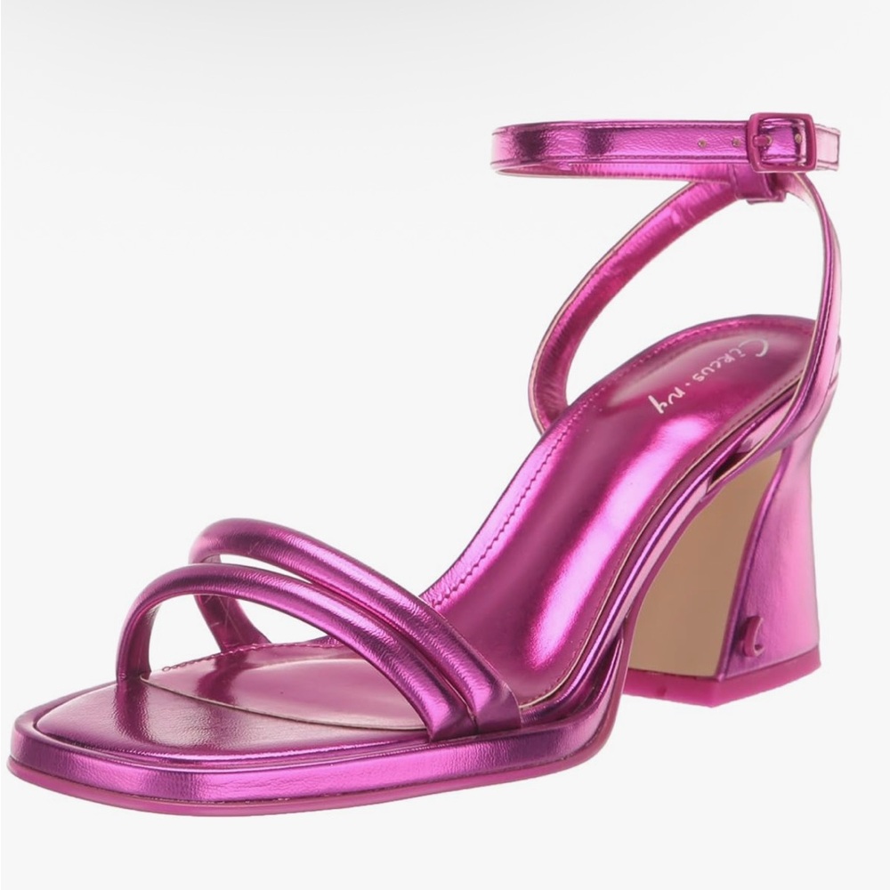 CIRCUS SAM EDELMAN Pink Metallic Women's Sandals